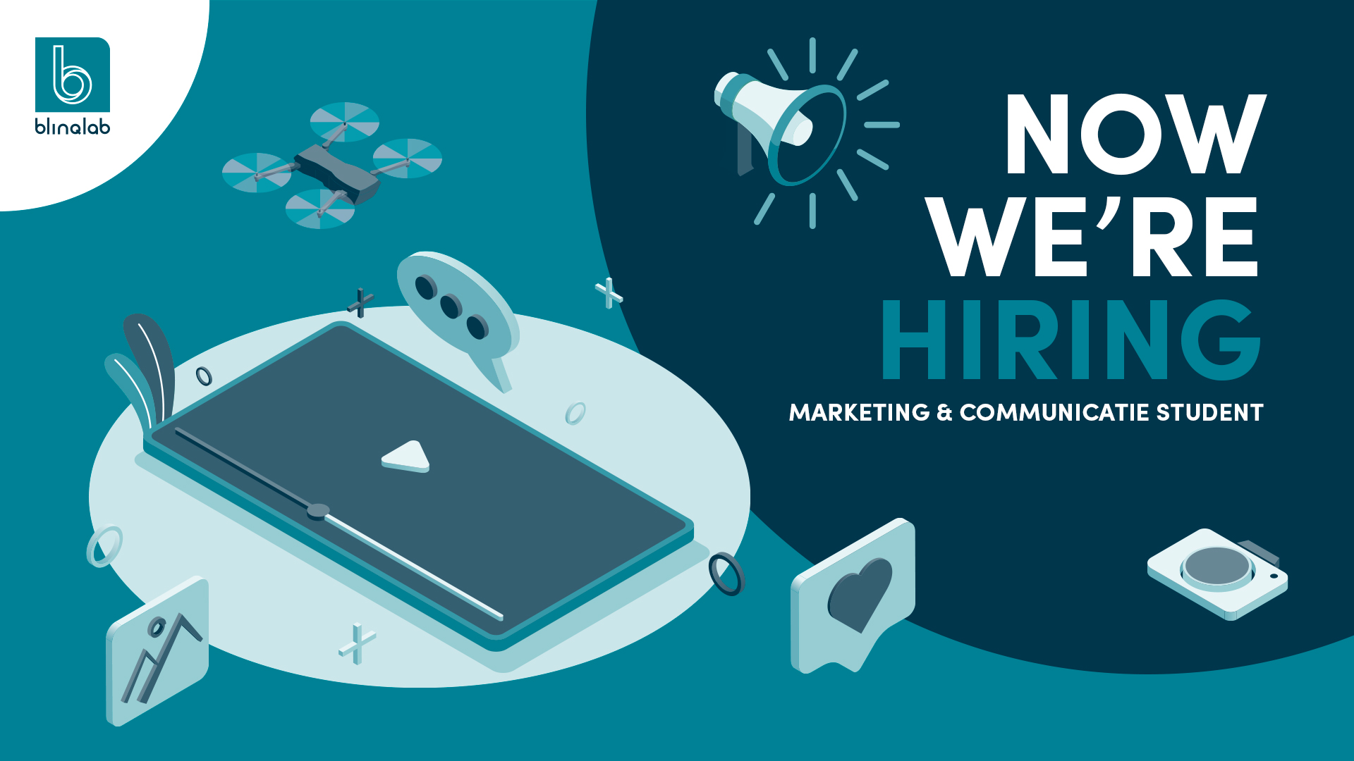 Marketing & communicatie student gezocht
